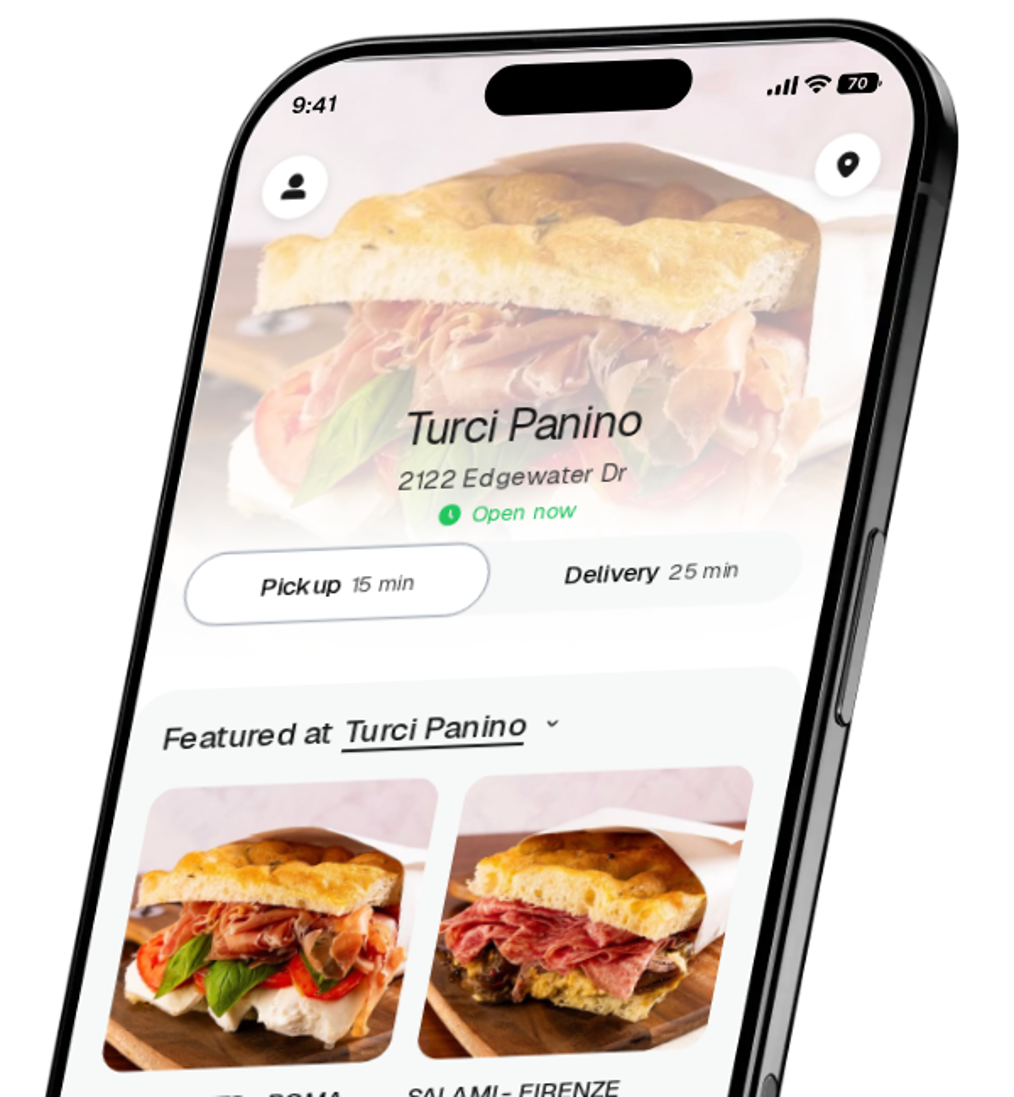 Turci Panino app preview